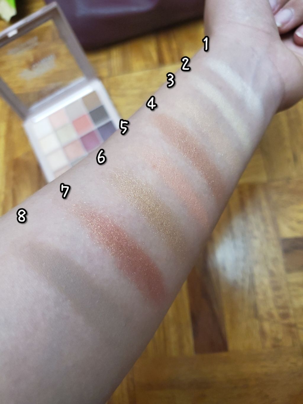 アイシャドウ メガパレット/ロレアル パリ/アイシャドウパレットを使ったクチコミ（3枚目）