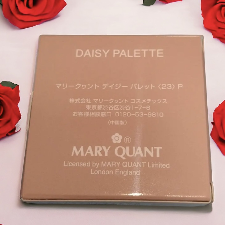 デイジー パレット  P/MARY QUANT/その他化粧小物を使ったクチコミ（2枚目）