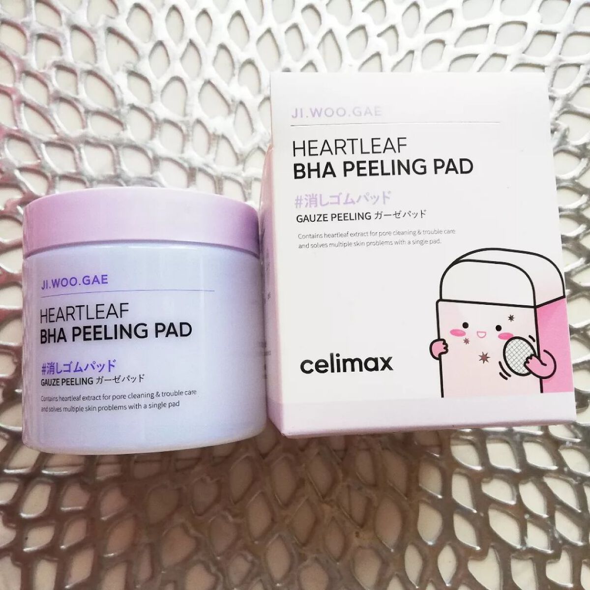 BHA消しゴムピーリングパッド/celimax/トナーパッドを使ったクチコミ（1枚目）