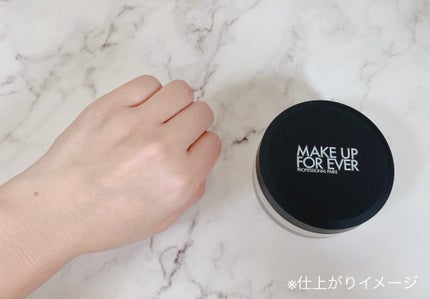 HD スキン セッティングパウダー/MAKE UP FOR EVER/ルースパウダーを使ったクチコミ(8枚目)