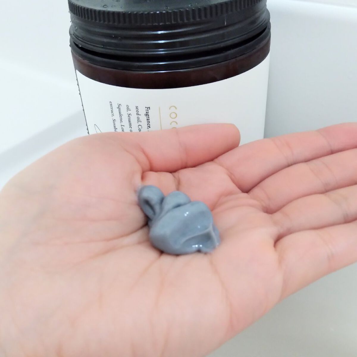 クレイクリームシャンプー（モイスト）/cocone/市販シャンプーを使ったクチコミ（3枚目）