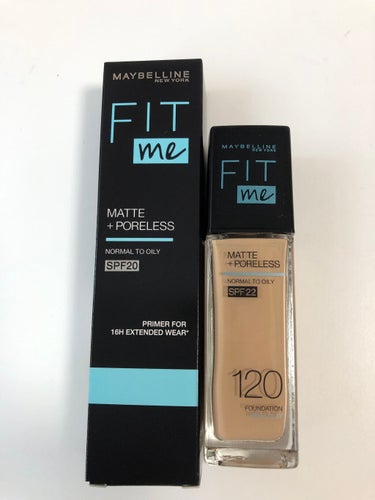 フィットミー リキッドファンデーション R/MAYBELLINE NEW YORK/リキッドファンデーションを使ったクチコミ（1枚目）