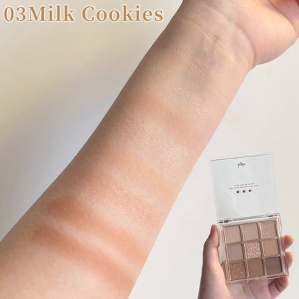 KEYBO FALL IN LOVE SHADOW PALETTE/keybo/アイシャドウパレットを使ったクチコミ(3枚目)