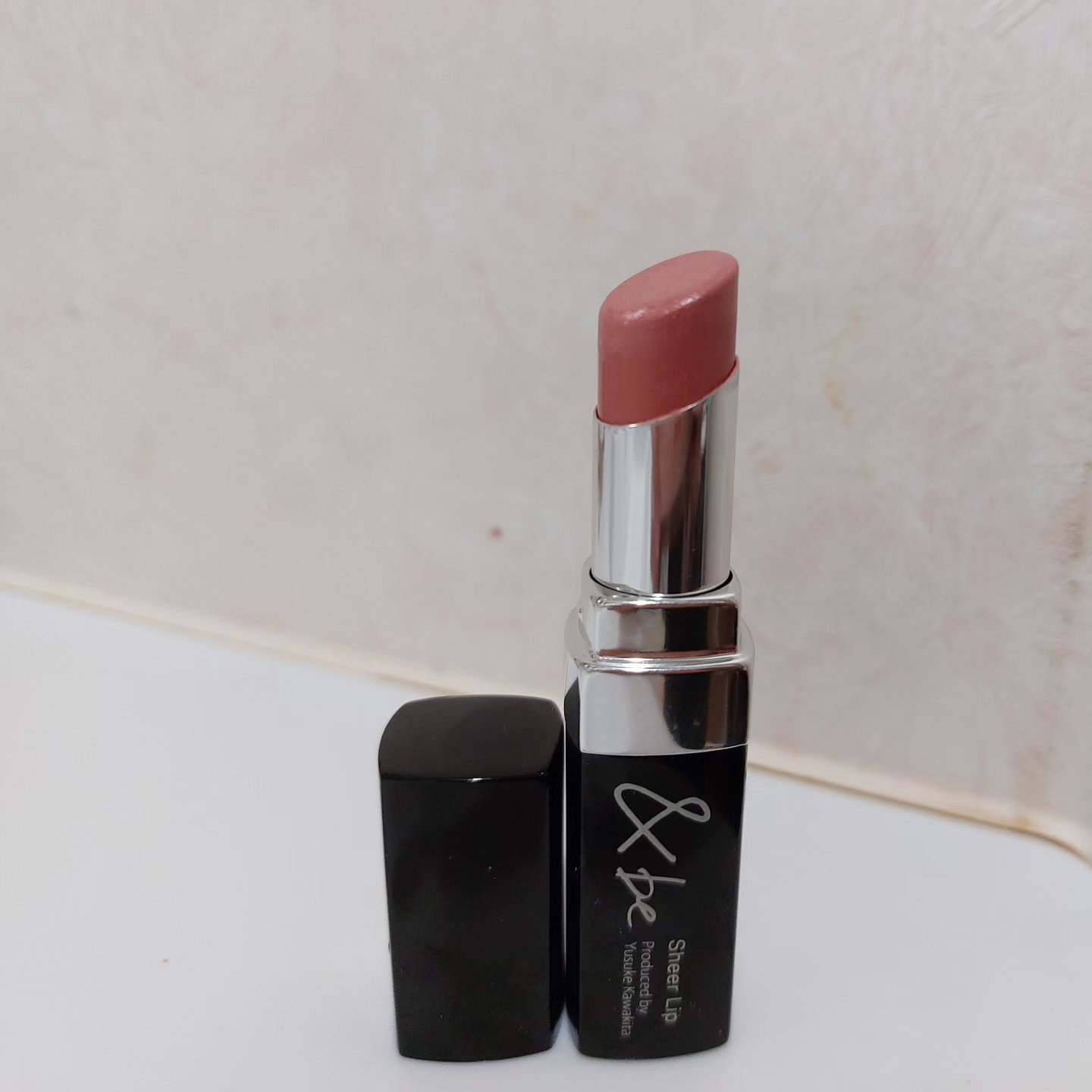 ＆be シアーリップ ネイキッドピンク/＆be/口紅を使ったクチコミ（2枚目）