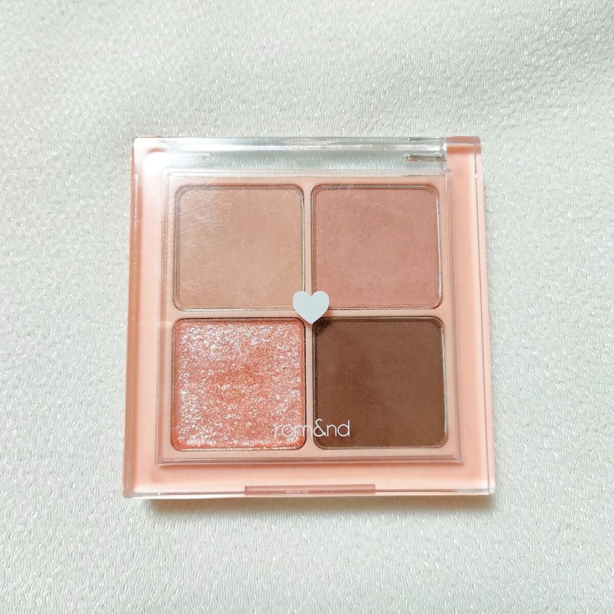 ベターザンアイズ/rom&nd/アイシャドウパレットを使ったクチコミ(1枚目)