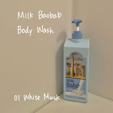 ミルクバオバブ ボディウォッシュ ホワイトムスクのクチコミ「Milk Baobab  Body Wash 1000mL
01 White Musk
¥2,.....」（1枚目）