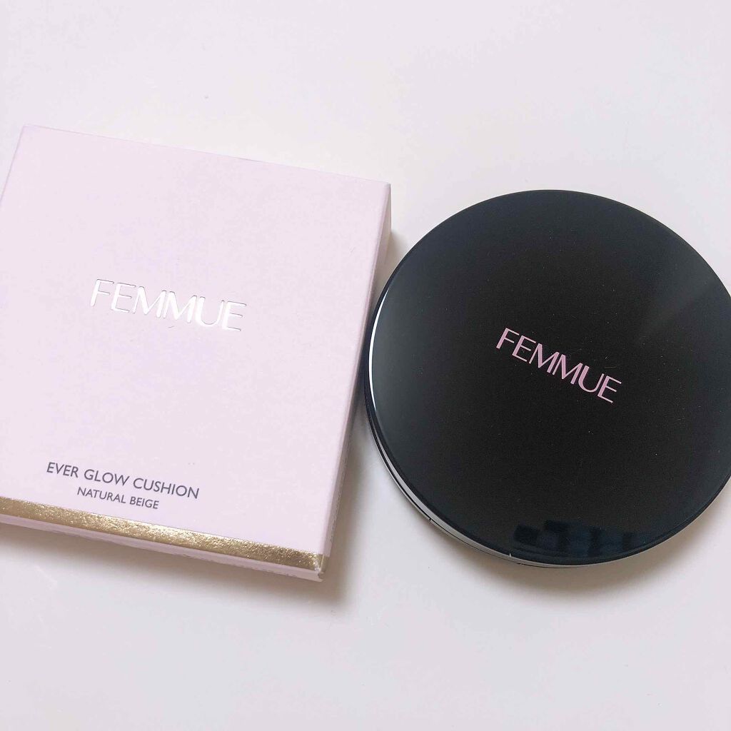 エバーグロウクッション SPF23 PA++/FEMMUE/クッションファンデーションを使ったクチコミ（1枚目）