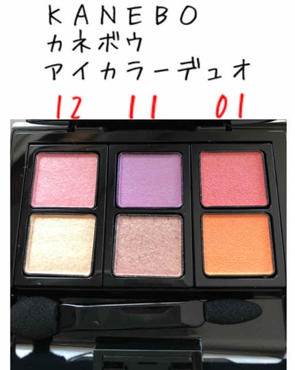 カネボウ アイカラーデュオ/KANEBO/アイシャドウパレットを使ったクチコミ(1枚目)