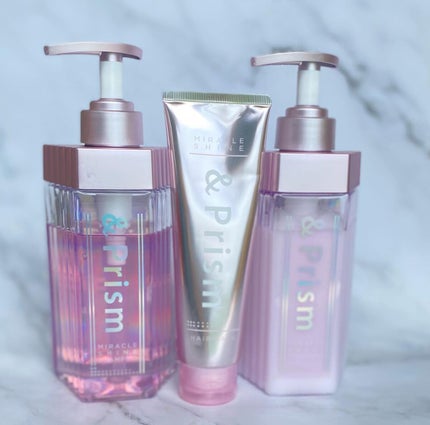 ミラクル シャイン シャンプー/ヘアトリートメント/&Prism/市販シャンプーを使ったクチコミ(7枚目)