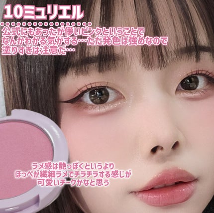 ピュアブラッシャー パフ付き/フォレンコス/パウダーチークを使ったクチコミ(10枚目)