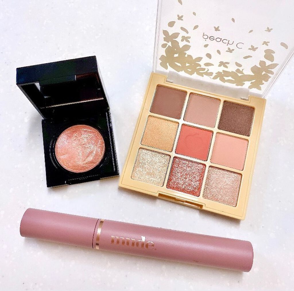 プリズム エアー シャドウ 23 PEACH CORAL/CLIO/単色アイシャドウを使ったクチコミ（1枚目）