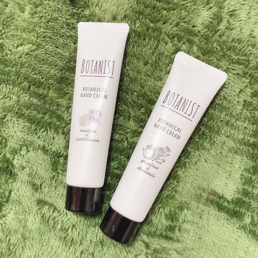 ボタニカルハンドクリーム(マンダリン&ピーチブロッサム )/BOTANIST/ハンドクリームを使ったクチコミ(1枚目)