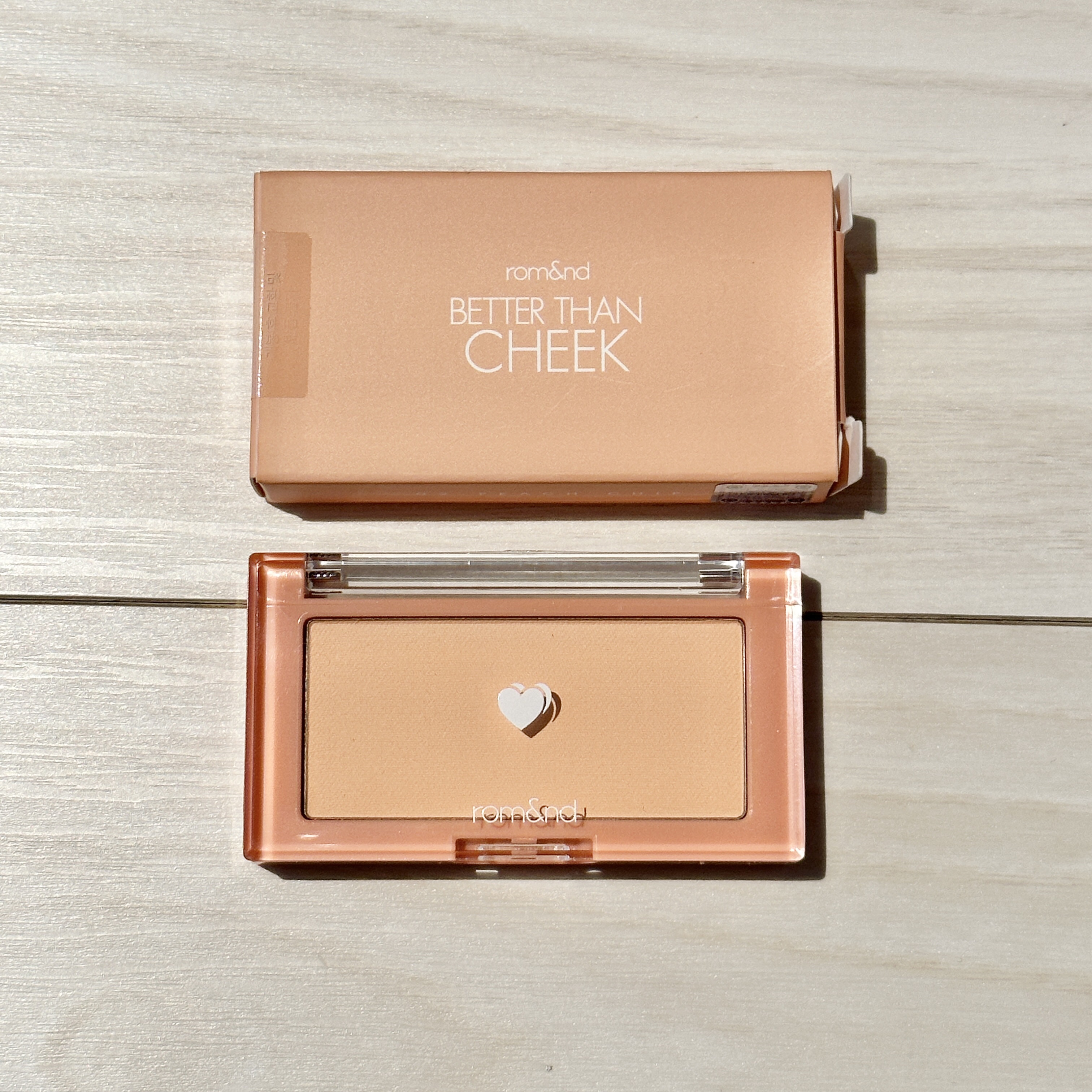 ベターザンチーク/rom&nd/パウダーチークを使ったクチコミ（1枚目）