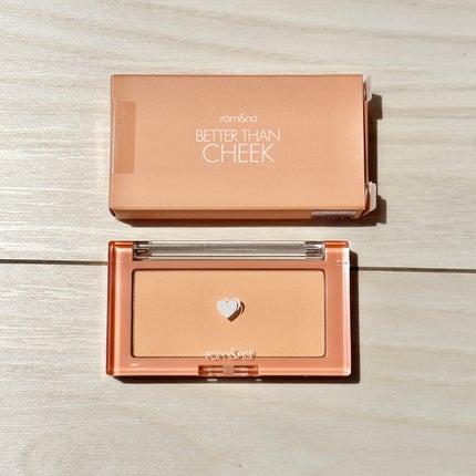 ベターザンチーク/rom&nd/パウダーチークを使ったクチコミ(1枚目)