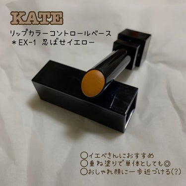 リップカラーコントロールベース /KATE/リップケア・リップクリームを使ったクチコミ（1枚目）