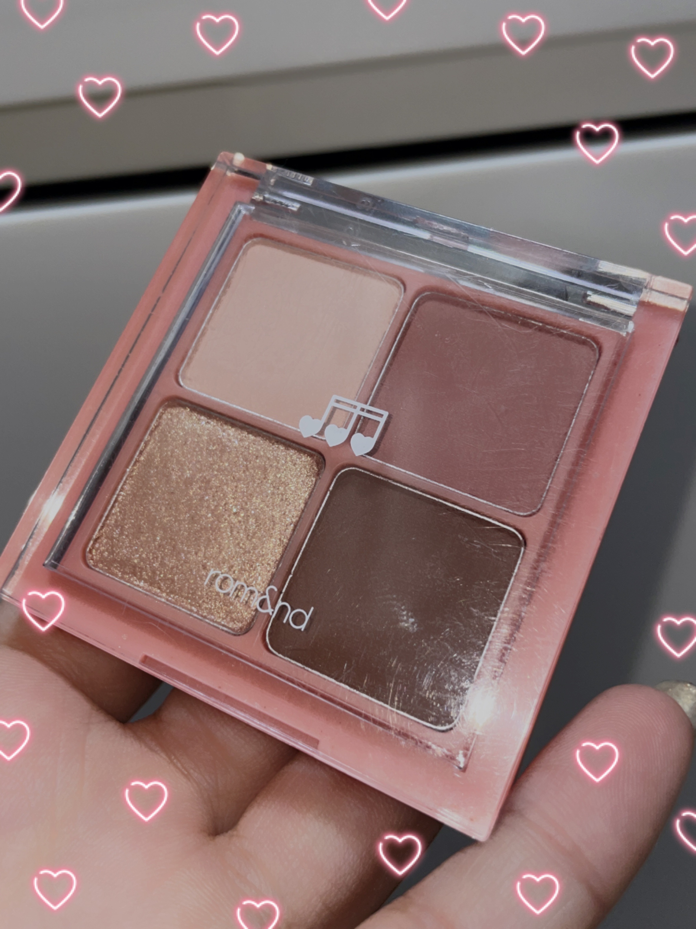 ベターザンアイズ/rom&nd/アイシャドウパレットを使ったクチコミ（1枚目）