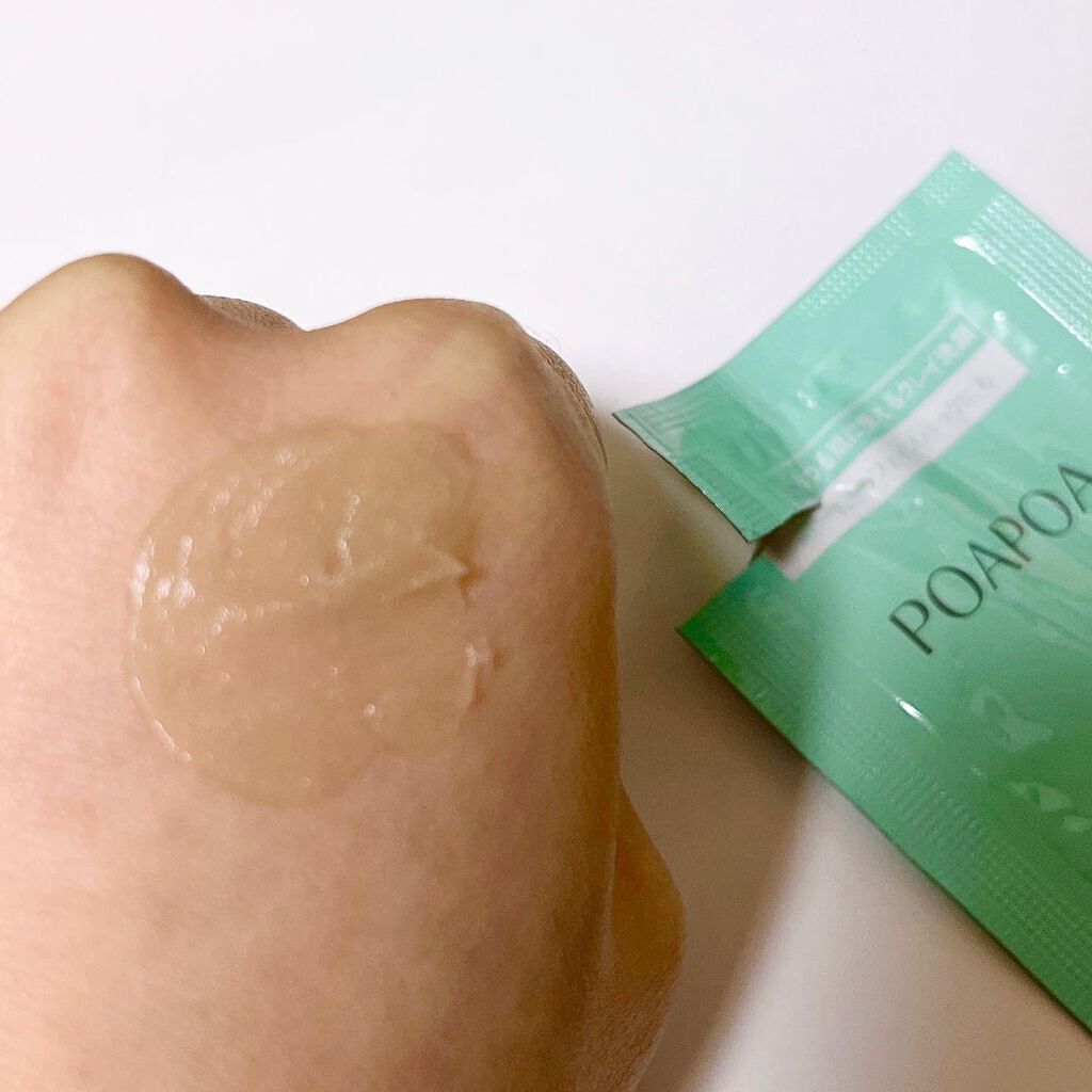 ブライトクレイペースト/POAPOA/洗顔フォームを使ったクチコミ（3枚目）