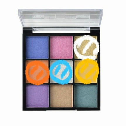UR GLAM BLOOMING EYE COLOR PALETTE/U R GLAM/アイシャドウパレットを使ったクチコミ(2枚目)