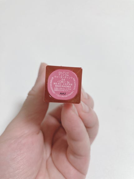 デュイフルウォーターティント/rom&nd/リップティントを使ったクチコミ(2枚目)