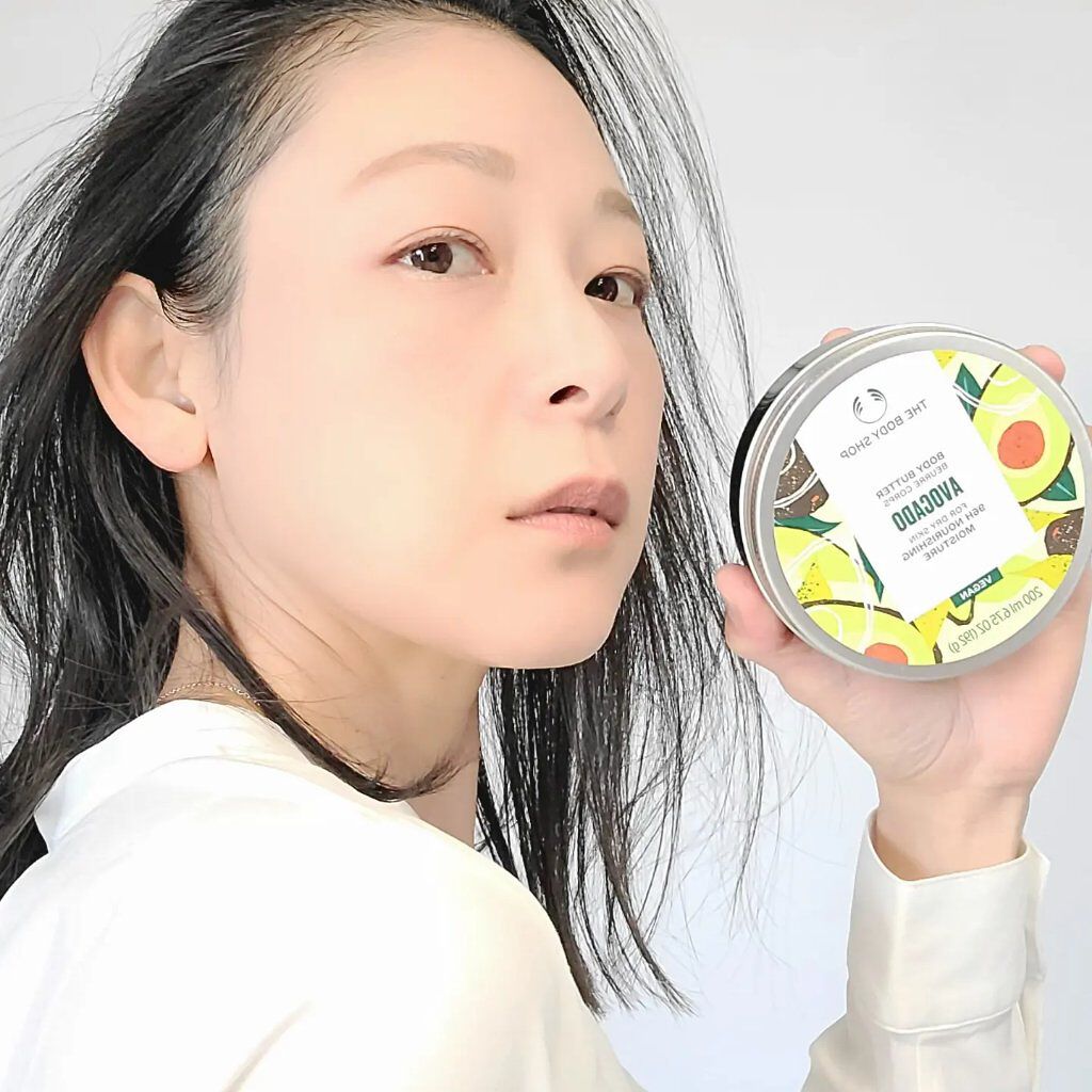 ボディバター アボカド/THE BODY SHOP/ボディクリームを使ったクチコミ（1枚目）