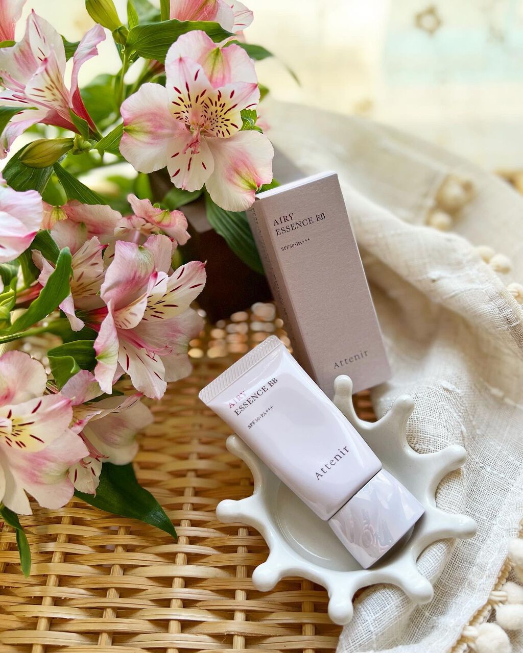 エアリーエッセンスＢＢ/アテニア/化粧下地を使ったクチコミ（1枚目）
