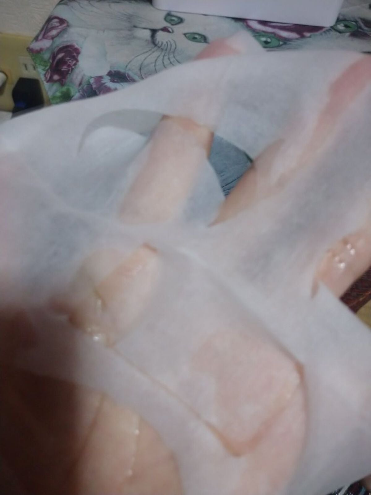 CICA保湿たっぷりフェイスパック/DAISO/シートマスク・パックを使ったクチコミ(4枚目)