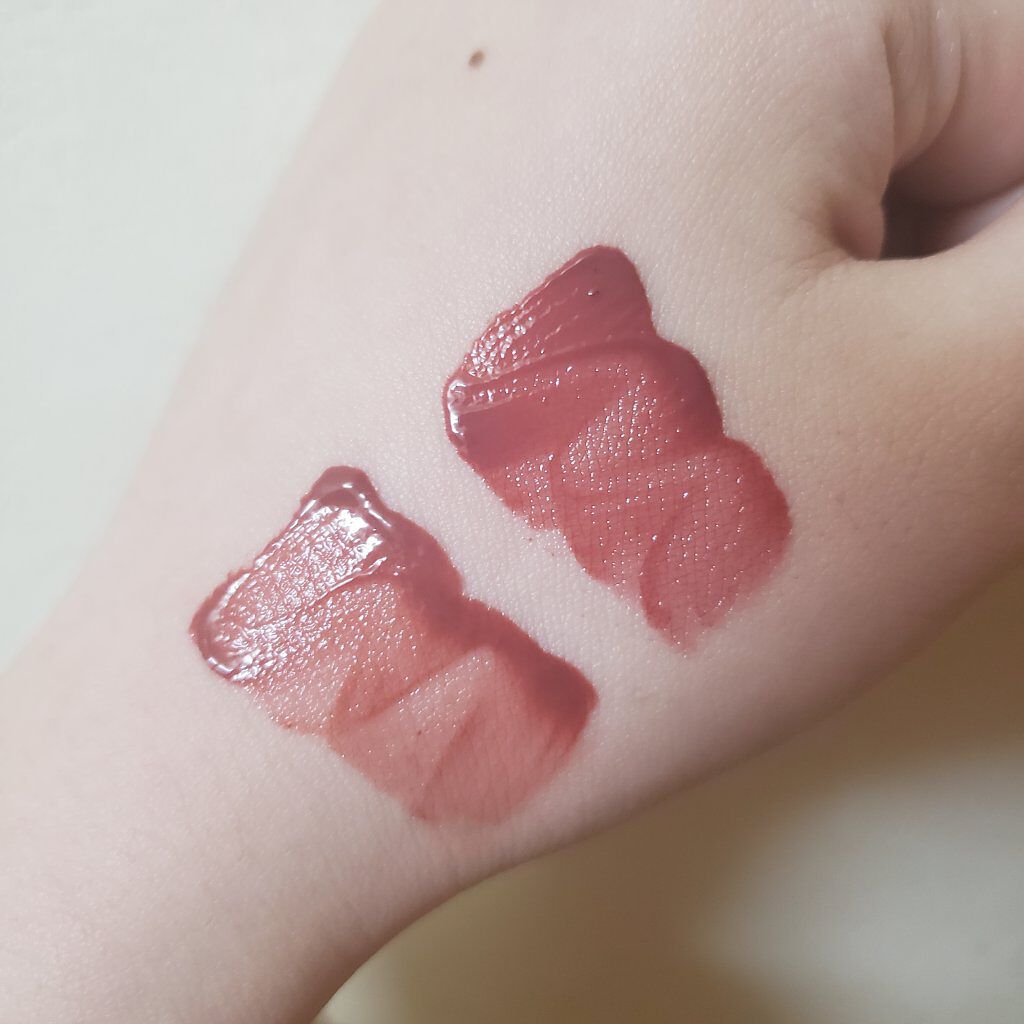 ジューシーラスティングティント/rom&nd/リップティントを使ったクチコミ(2枚目)