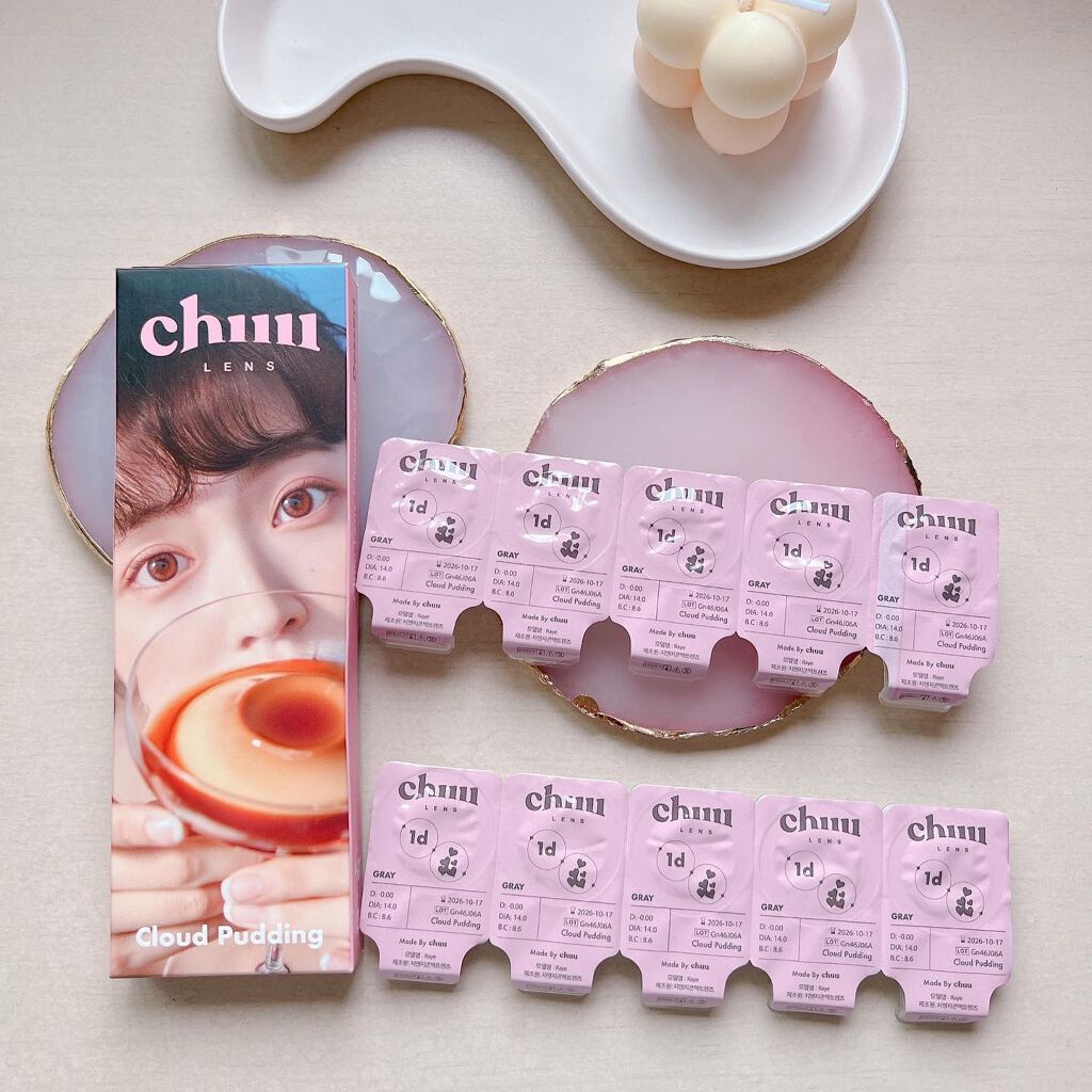 Cloud Pudding /chuu LENS/カラーコンタクトレンズを使ったクチコミ(4枚目)
