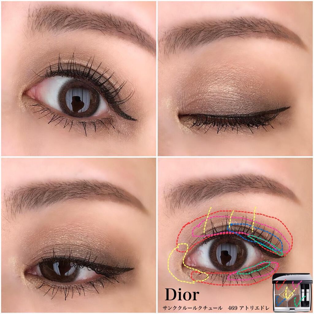 サンク クルール クチュール 〈アトリエ オブ ドリームズ〉 469 アトリエ ドレ/Dior/アイシャドウパレットを使ったクチコミ（3枚目）