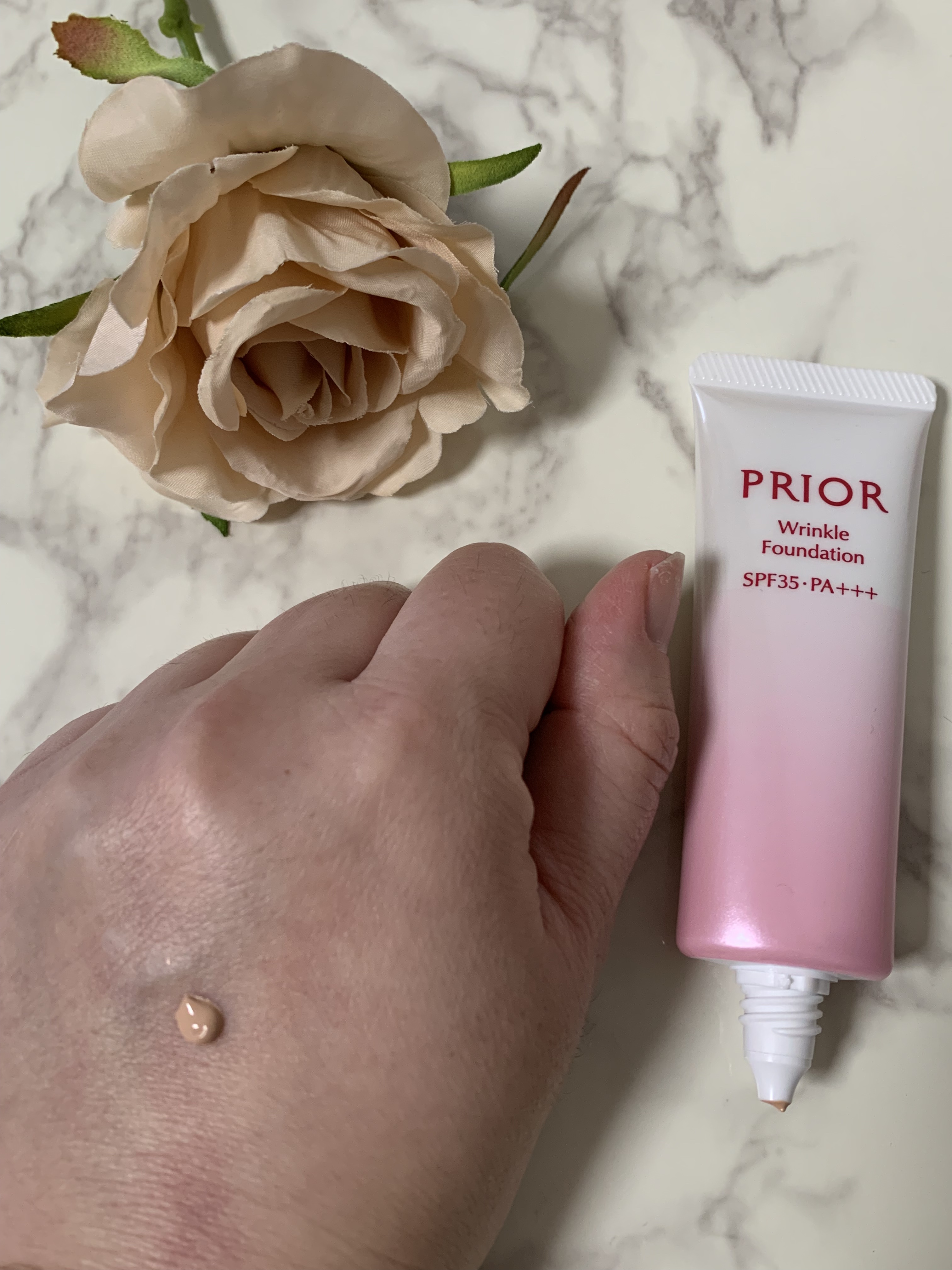 薬用 リンクル美コルセットファンデーション/プリオール/クリーム・エマルジョンファンデーションを使ったクチコミ（3枚目）