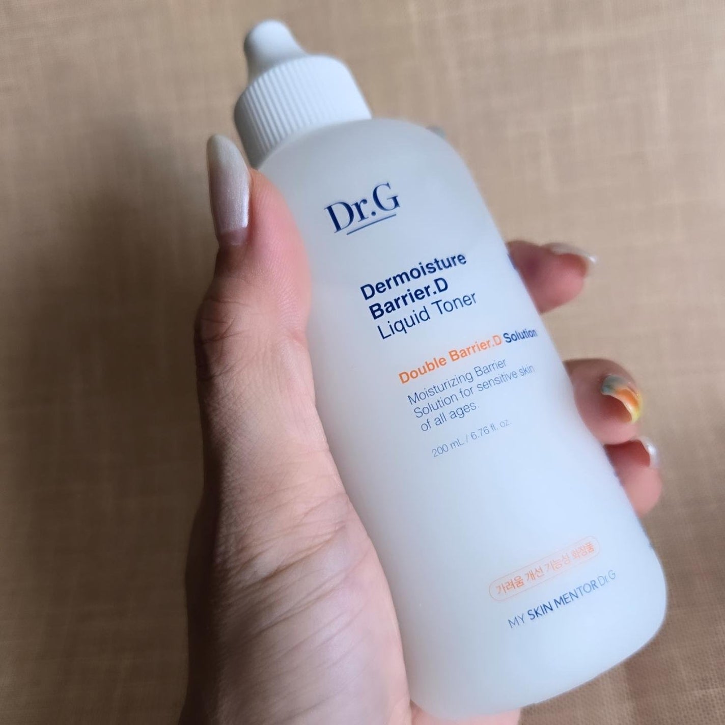 ザモイスチャーバリアDリキッドトナー/Dr.G/化粧水を使ったクチコミ(3枚目)