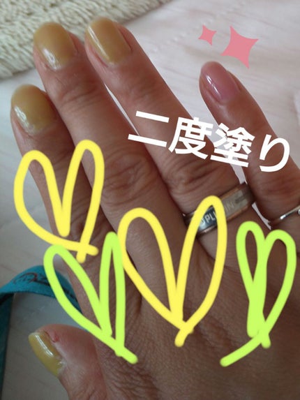 グロッシーコート/スキューズミー/オールインワンネイルを使ったクチコミ(4枚目)