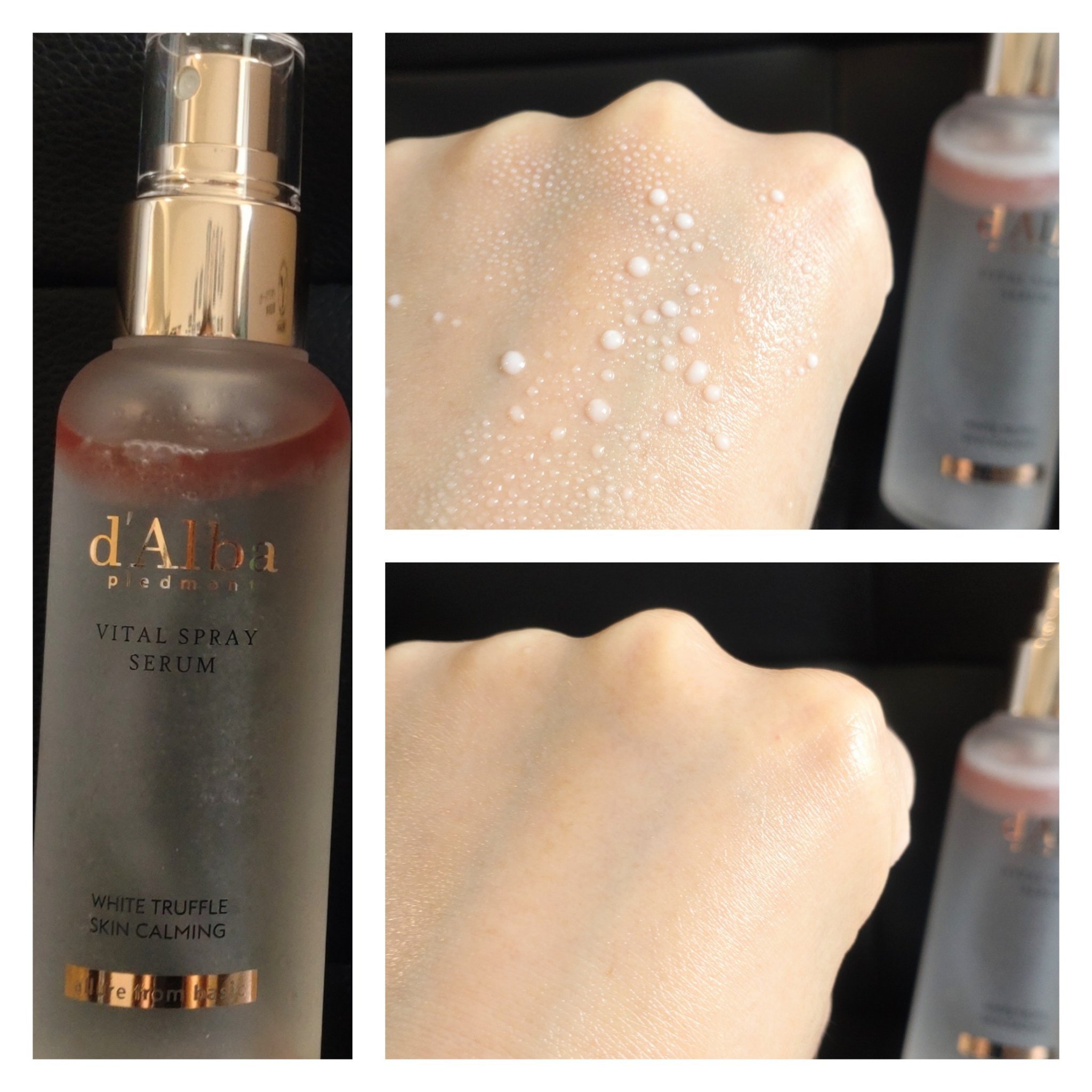 ダルバ ホワイトトリュフバイタルスプレーセラム/ダルバ/ミスト状化粧水を使ったクチコミ（3枚目）