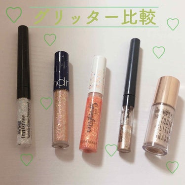 トゥインクル グリッター/innisfree/リキッドアイライナーを使ったクチコミ（1枚目）