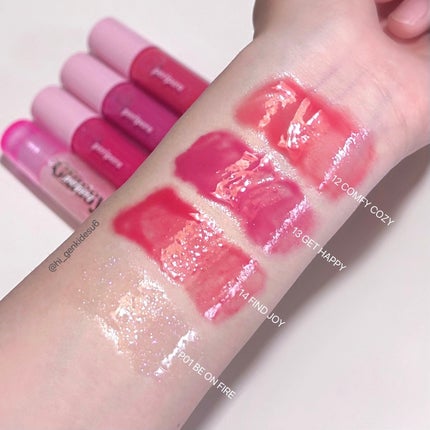 インク グラスティング リップ グロス/PERIPERA/リップグロスを使ったクチコミ(3枚目)