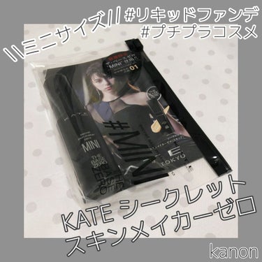 シークレットスキンメイカーゼロ（リキッド）/KATE/リキッドファンデーションを使ったクチコミ（1枚目）