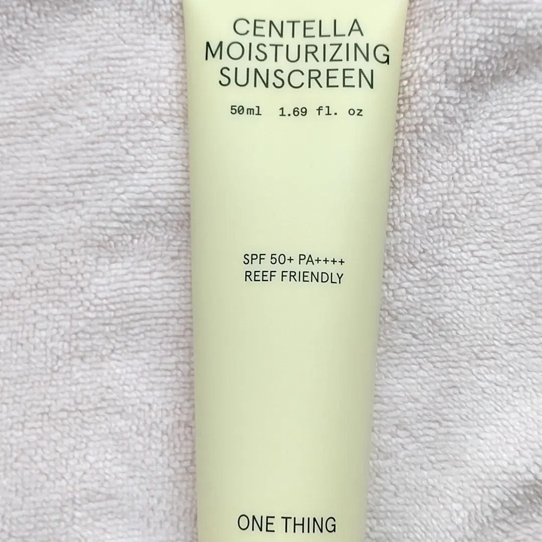 ツボクサ日焼け止め/ONE THING/日焼け止めクリームを使ったクチコミ(2枚目)