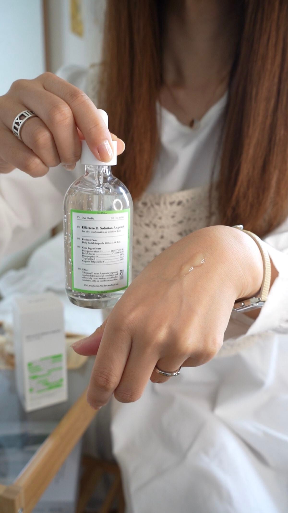 イフェクテムD:ソリューションアンプル/Dirt Phobia/美容液を使ったクチコミ(1枚目)