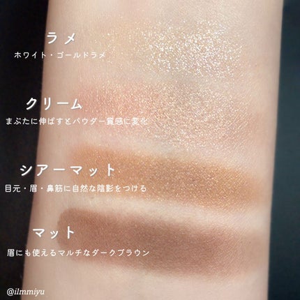 メイクパレット 01/BeMe/メイクアップキットを使ったクチコミ(3枚目)