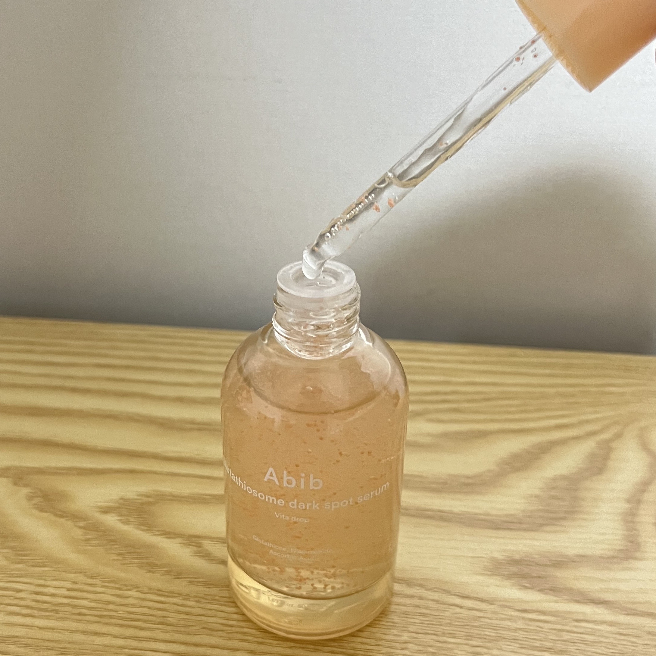 グルタチオンソームダークスポットセラムビタドロップ/Abib /美容液を使ったクチコミ（3枚目）
