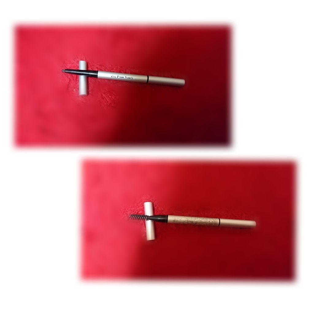 だ円芯 アルミ アイブローペンシル/DAISO/アイブロウペンシルを使ったクチコミ（1枚目）