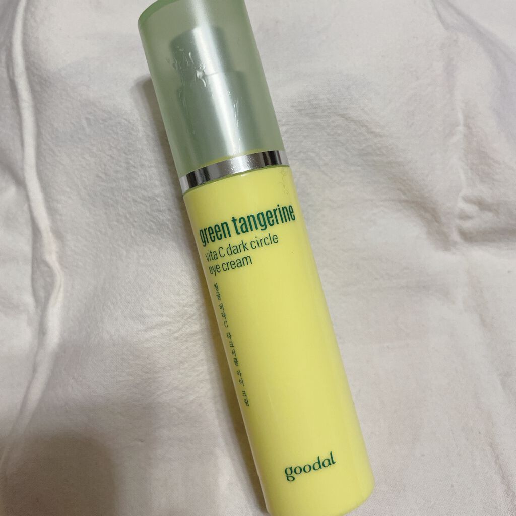 ビタC ダークサークルアイクリーム/goodal/アイケア・アイクリームを使ったクチコミ（1枚目）