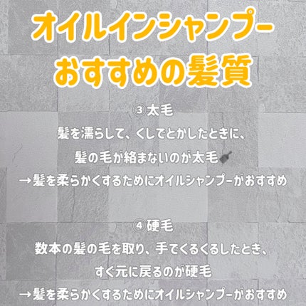 オイルインシャンプー/オイルインコンディショナー (グロス&リペア)/ディアボーテ/市販シャンプーを使ったクチコミ(3枚目)