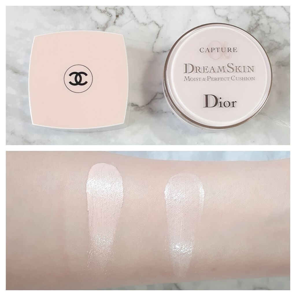 カプチュール ドリームスキン モイスト クッション SPF50 /PA+++ /Dior/クッションファンデーションを使ったクチコミ(2枚目)