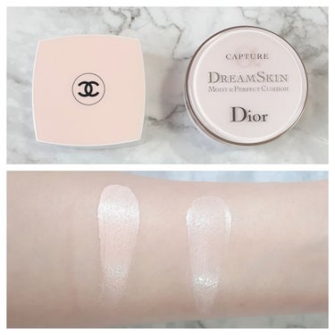 カプチュール ドリームスキン モイスト クッション SPF50 /PA+++ /Dior/クッションファンデーションを使ったクチコミ（2枚目）