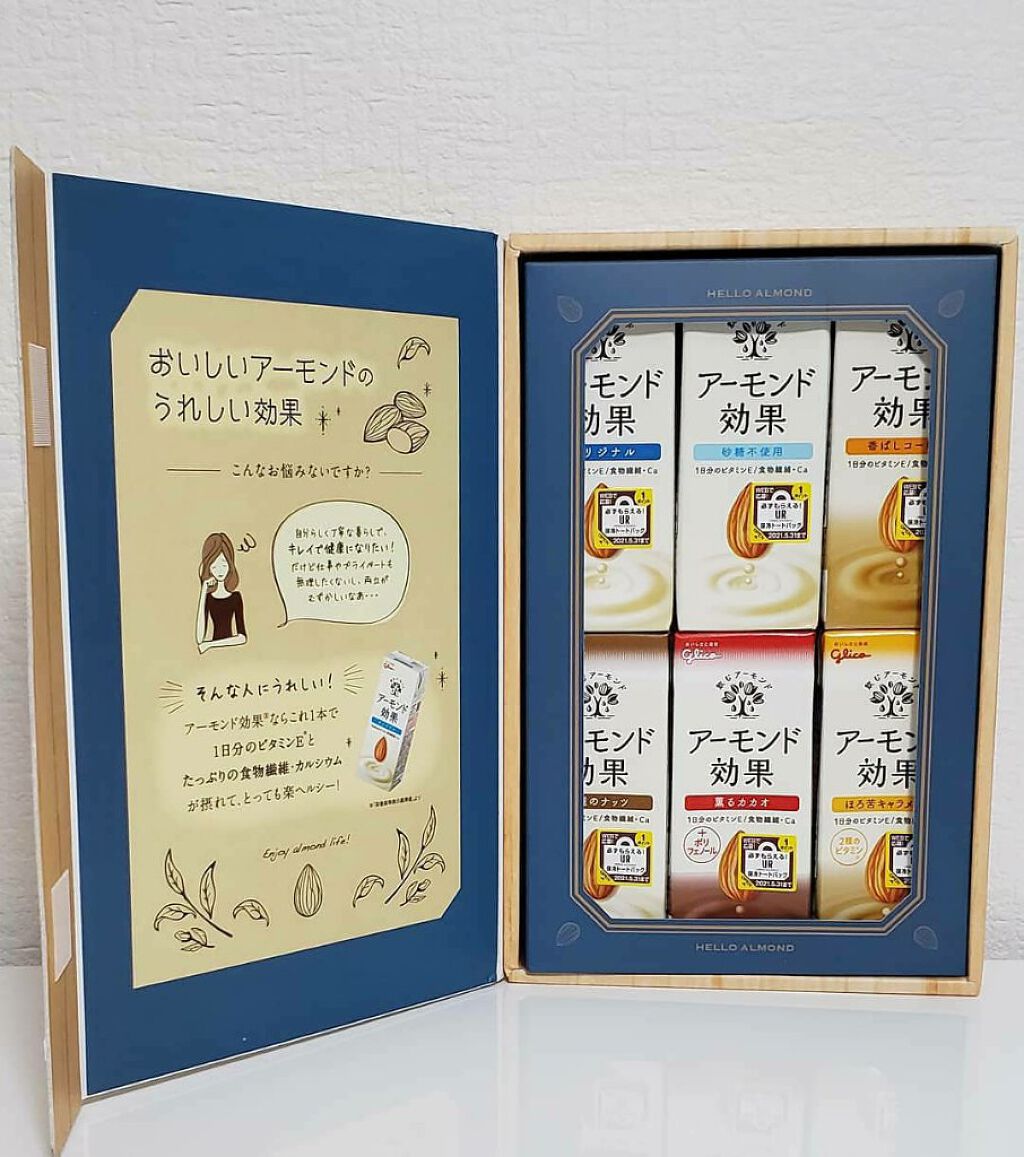アーモンド効果/グリコ/オーツ・アーモンドミルクを使ったクチコミ（1枚目）