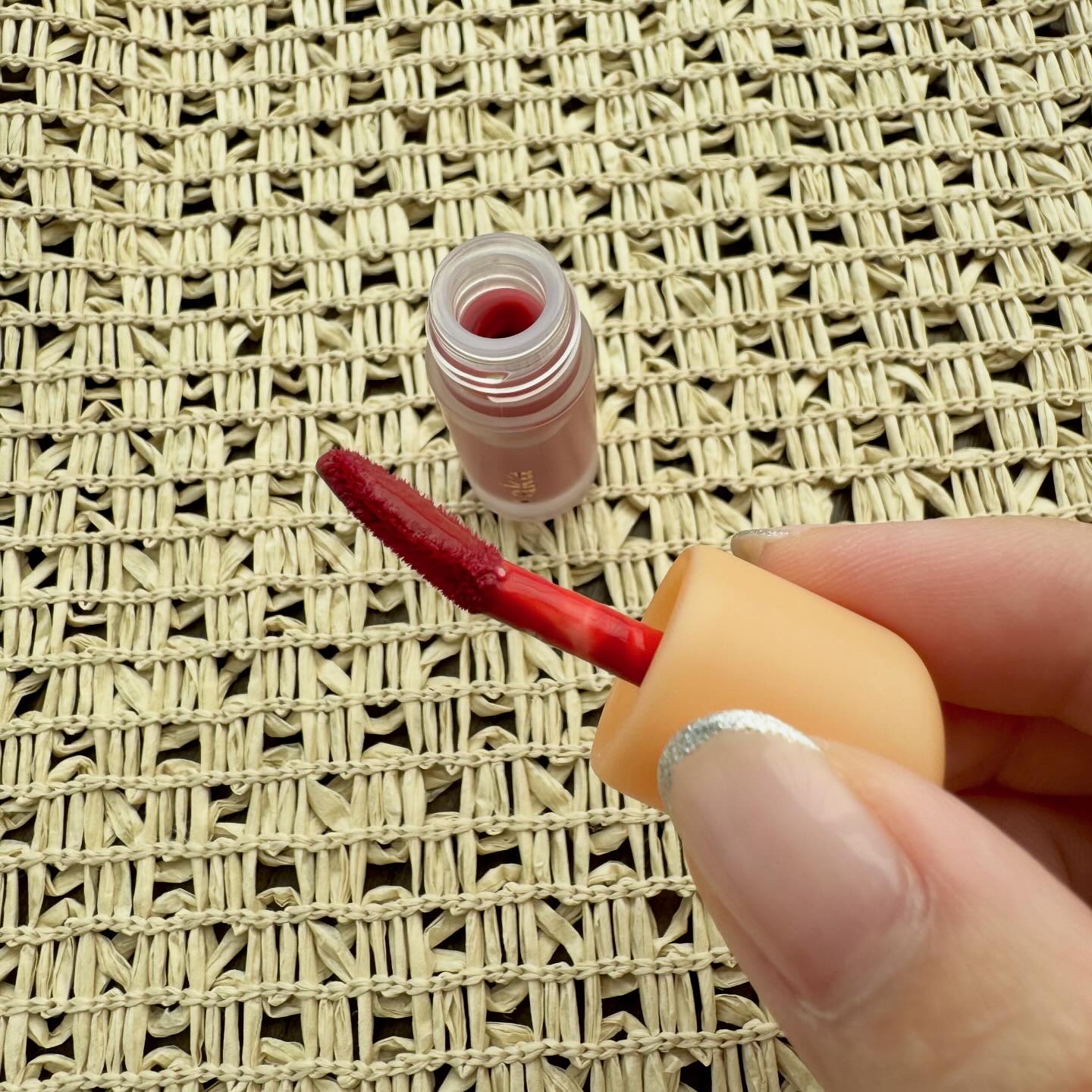 フルーティーグラムティント ミニデュオ/Laka/リップティントを使ったクチコミ（2枚目）