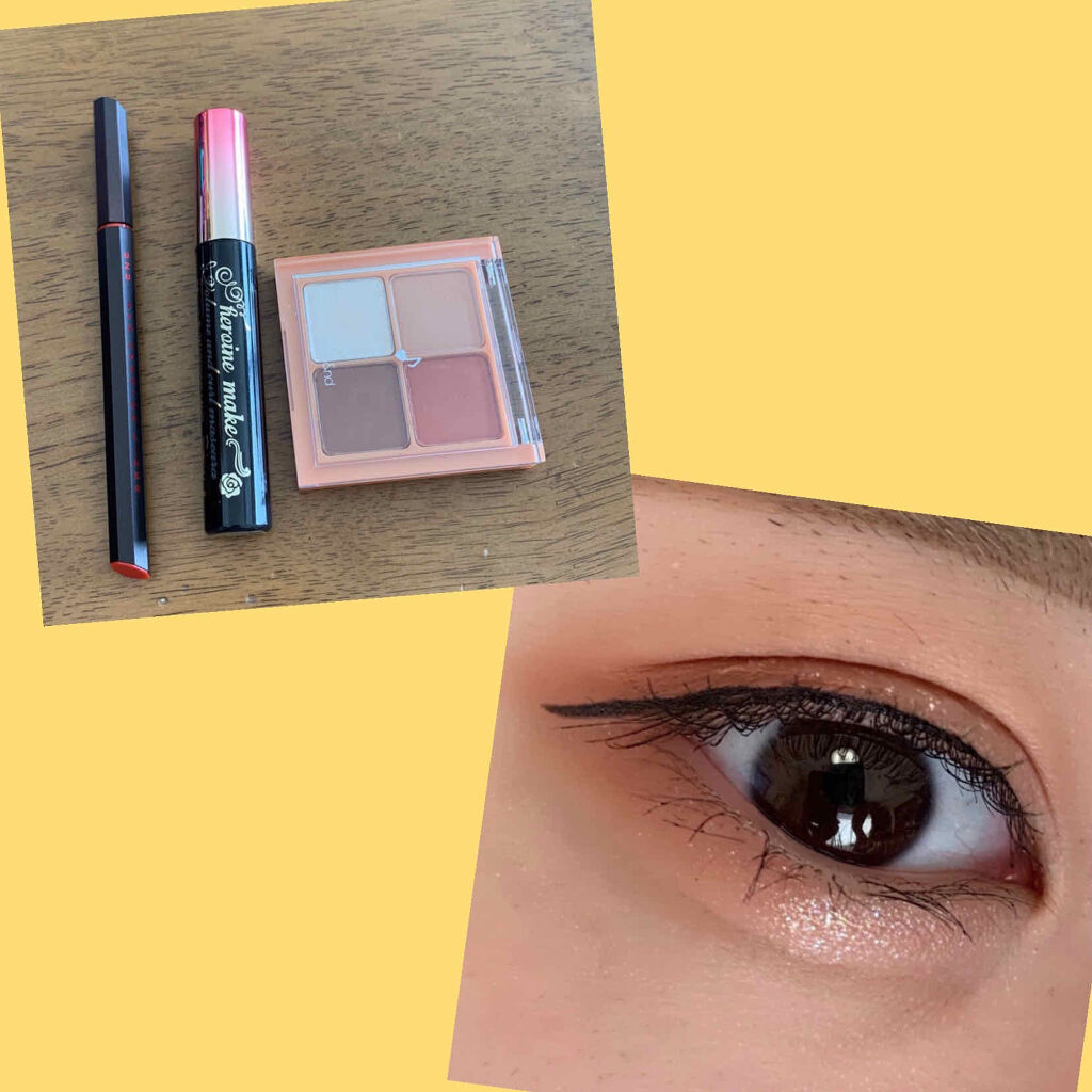 ボリューム＆カールマスカラ アドバンストフィルム/ヒロインメイク/マスカラを使ったクチコミ（1枚目）