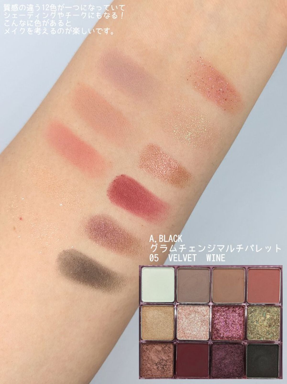 ディオール バックステージ アイ パレット/Dior/アイシャドウパレットを使ったクチコミ(2枚目)