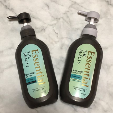 THE BEAUTY 髪のキメ美容シャンプー/コンディショナー<エアリーリペア>	/エッセンシャル/シャンプー・コンディショナーを使ったクチコミ(1枚目)
